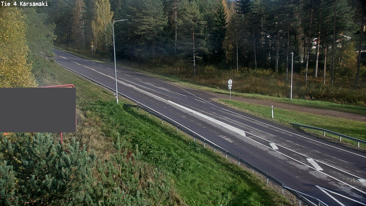 Weather Camera Image Väg 4 Kärsämäki, Kärsämäki, Pohjois-Pohjanmaa