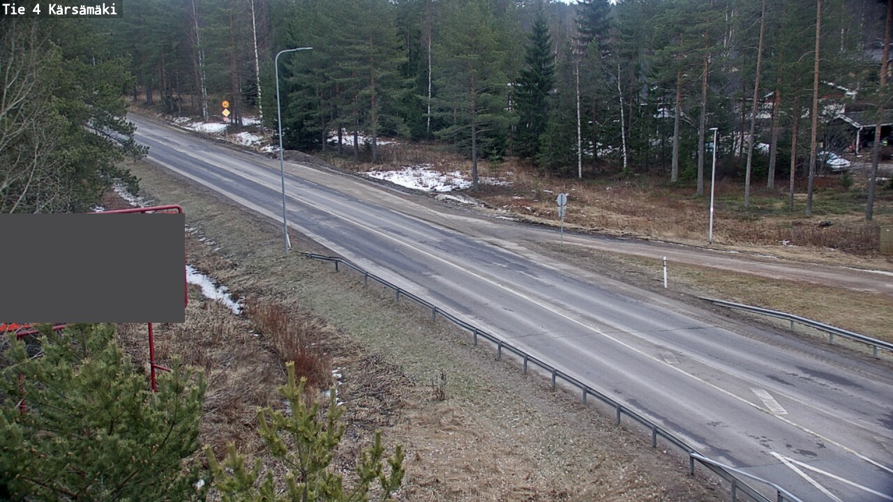 Weather Camera Image Road 4 Kärsämäki, Kärsämäki, Pohjois-Pohjanmaa