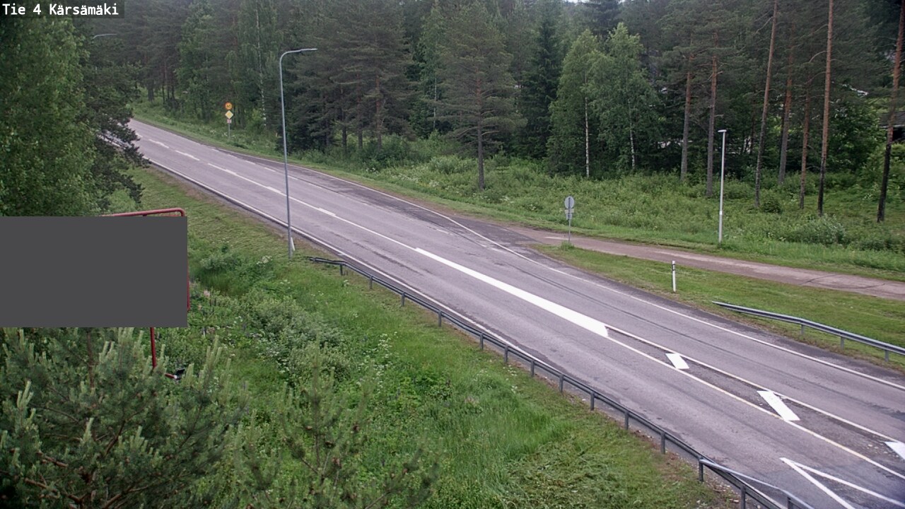 Weather Camera Image Road 4 Kärsämäki, Kärsämäki, Pohjois-Pohjanmaa