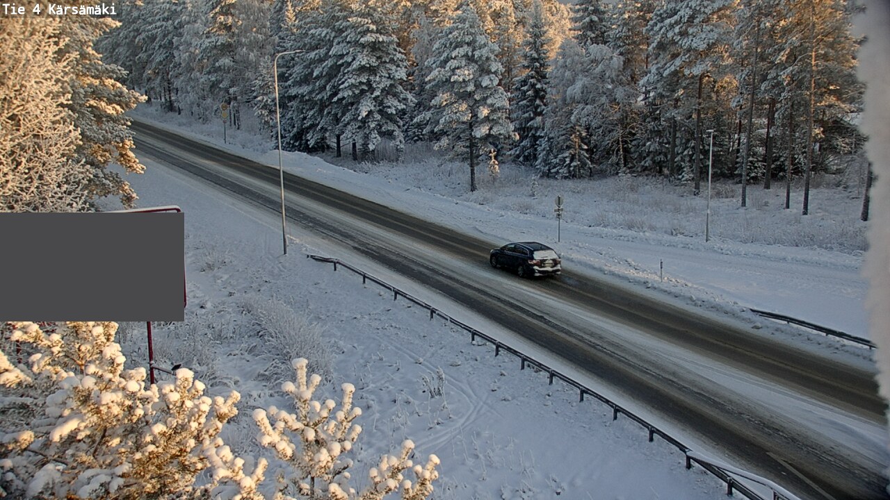 Weather Camera Image Road 4 Kärsämäki, Kärsämäki, Pohjois-Pohjanmaa