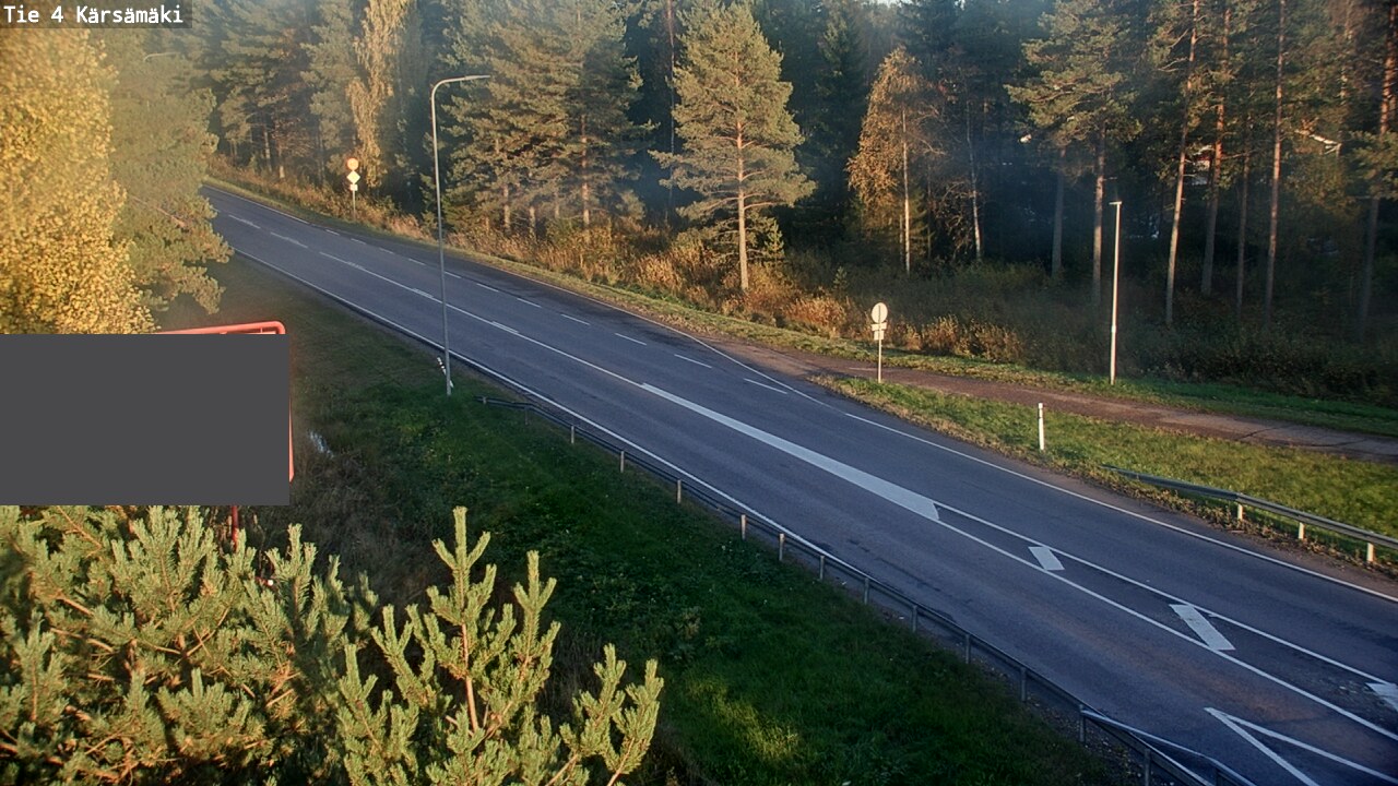 Weather Camera Image Väg 4 Kärsämäki, Kärsämäki, Pohjois-Pohjanmaa