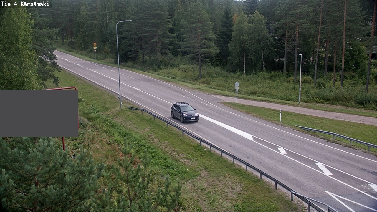 Weather Camera Image Road 4 Kärsämäki, Kärsämäki, Pohjois-Pohjanmaa