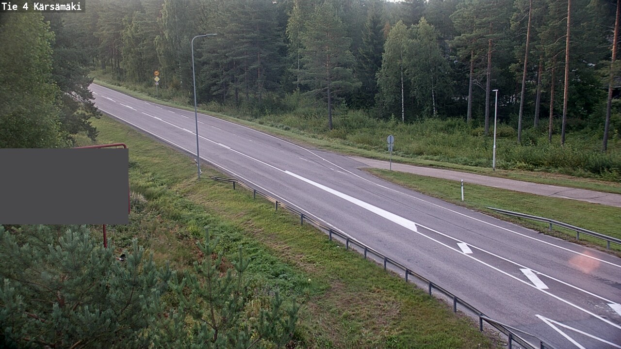 Weather Camera Image Road 4 Kärsämäki, Kärsämäki, Pohjois-Pohjanmaa
