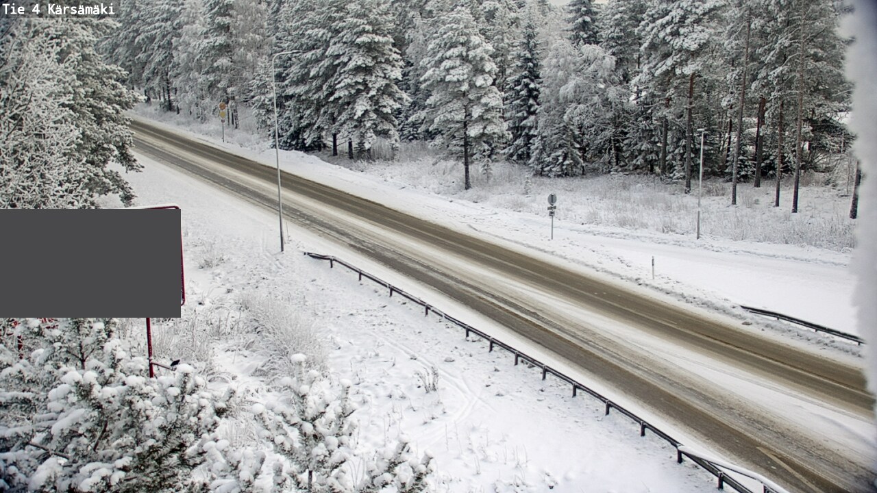 Weather Camera Image Road 4 Kärsämäki, Kärsämäki, Pohjois-Pohjanmaa