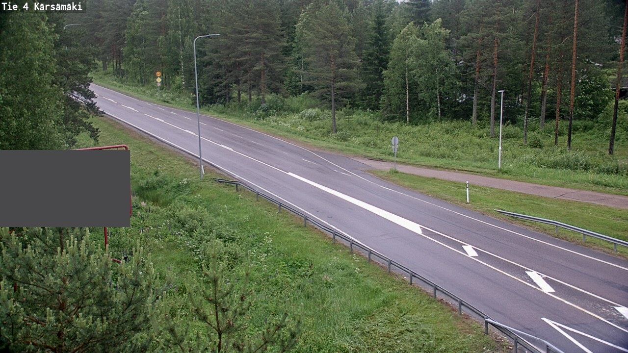 Weather Camera Image Road 4 Kärsämäki, Kärsämäki, Pohjois-Pohjanmaa