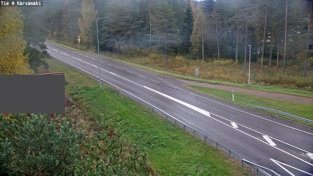 Weather Camera Image Väg 4 Kärsämäki, Kärsämäki, Pohjois-Pohjanmaa