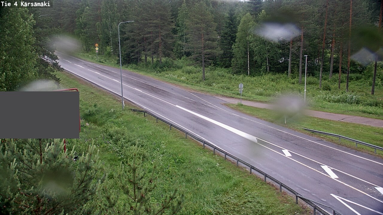 Weather Camera Image Road 4 Kärsämäki, Kärsämäki, Pohjois-Pohjanmaa