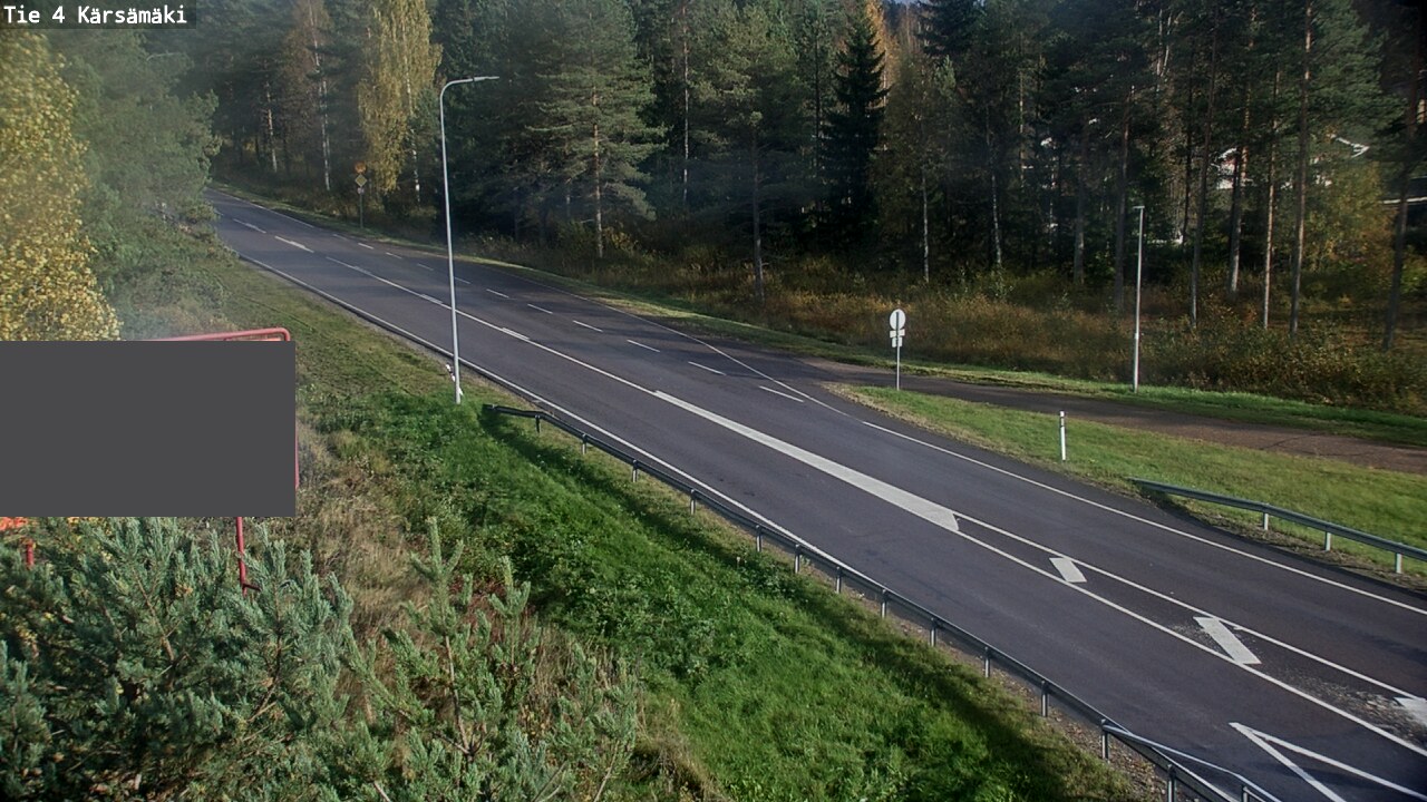 Weather Camera Image Väg 4 Kärsämäki, Kärsämäki, Pohjois-Pohjanmaa