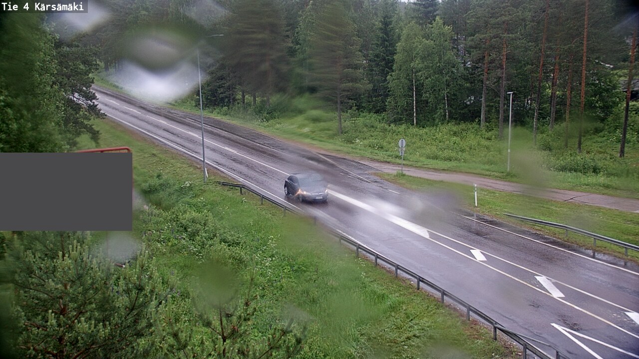 Weather Camera Image Road 4 Kärsämäki, Kärsämäki, Pohjois-Pohjanmaa
