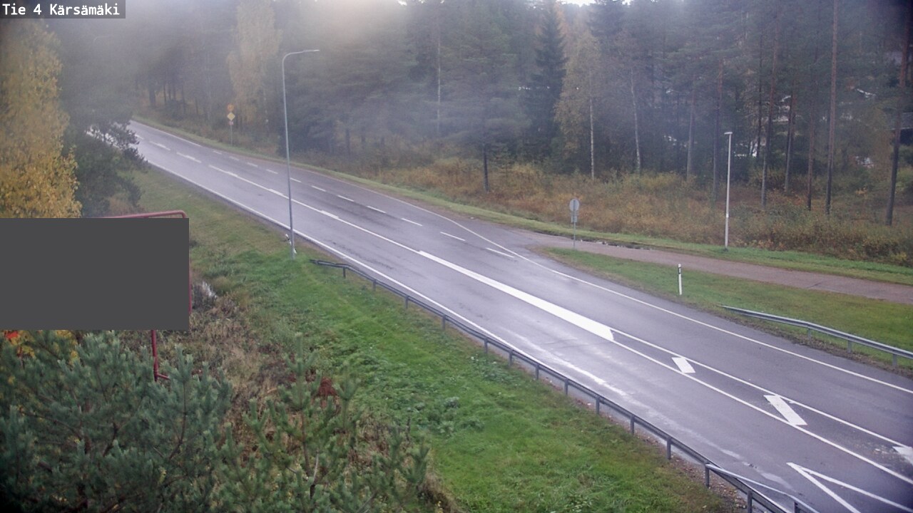 Weather Camera Image Väg 4 Kärsämäki, Kärsämäki, Pohjois-Pohjanmaa