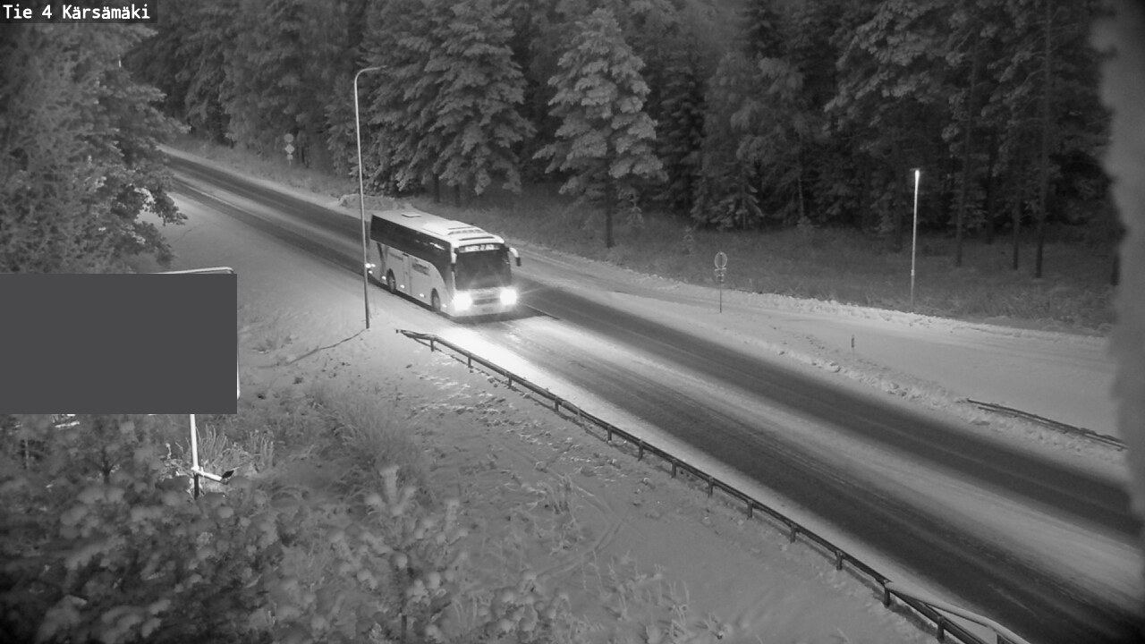 Weather Camera Image Road 4 Kärsämäki, Kärsämäki, Pohjois-Pohjanmaa