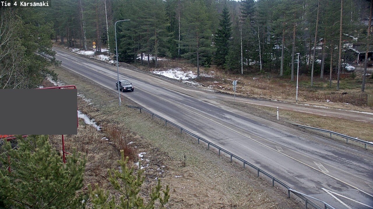 Weather Camera Image Road 4 Kärsämäki, Kärsämäki, Pohjois-Pohjanmaa