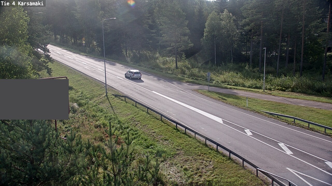 Weather Camera Image Road 4 Kärsämäki, Kärsämäki, Pohjois-Pohjanmaa