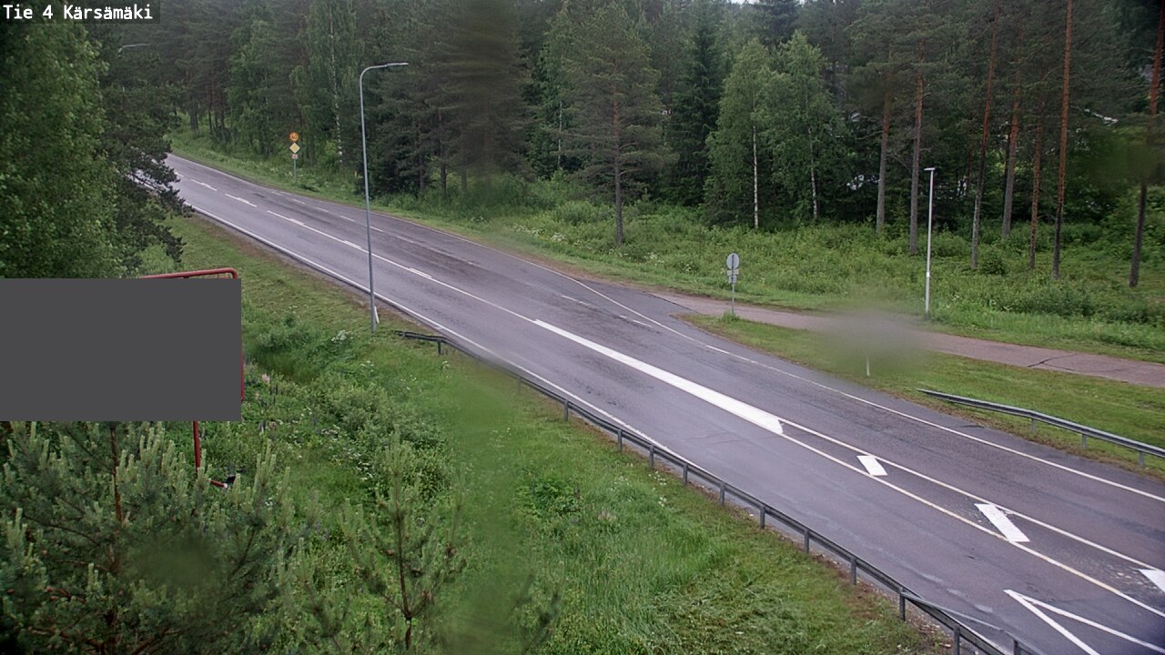 Weather Camera Image Road 4 Kärsämäki, Kärsämäki, Pohjois-Pohjanmaa
