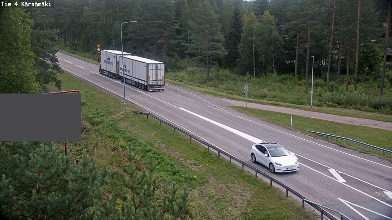 Weather Camera Image Road 4 Kärsämäki, Kärsämäki, Pohjois-Pohjanmaa