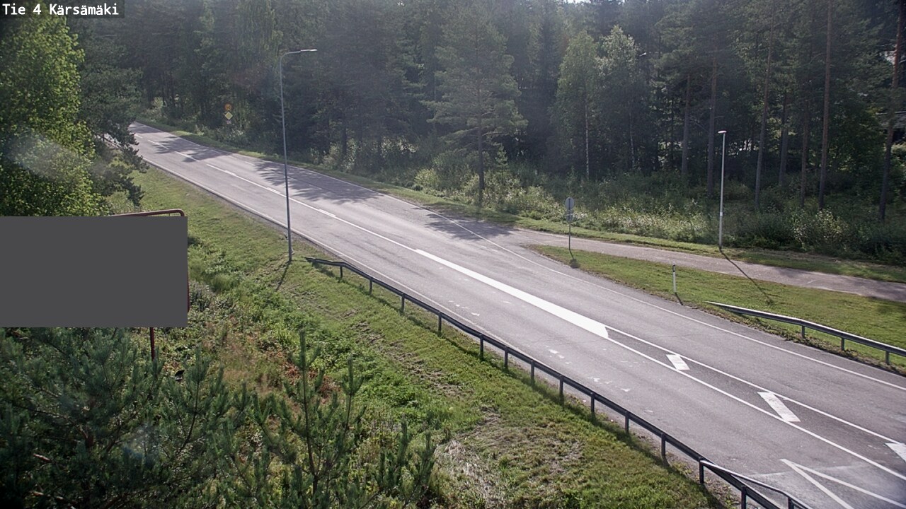 Weather Camera Image Road 4 Kärsämäki, Kärsämäki, Pohjois-Pohjanmaa