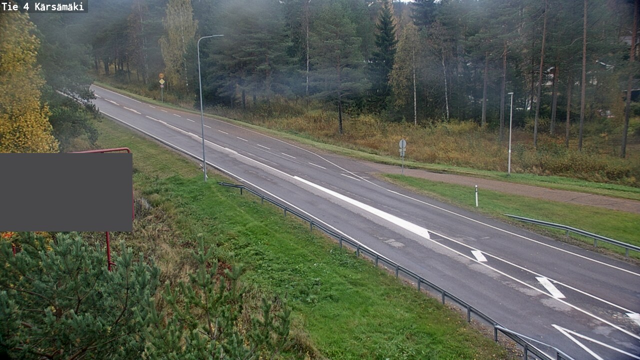 Weather Camera Image Väg 4 Kärsämäki, Kärsämäki, Pohjois-Pohjanmaa