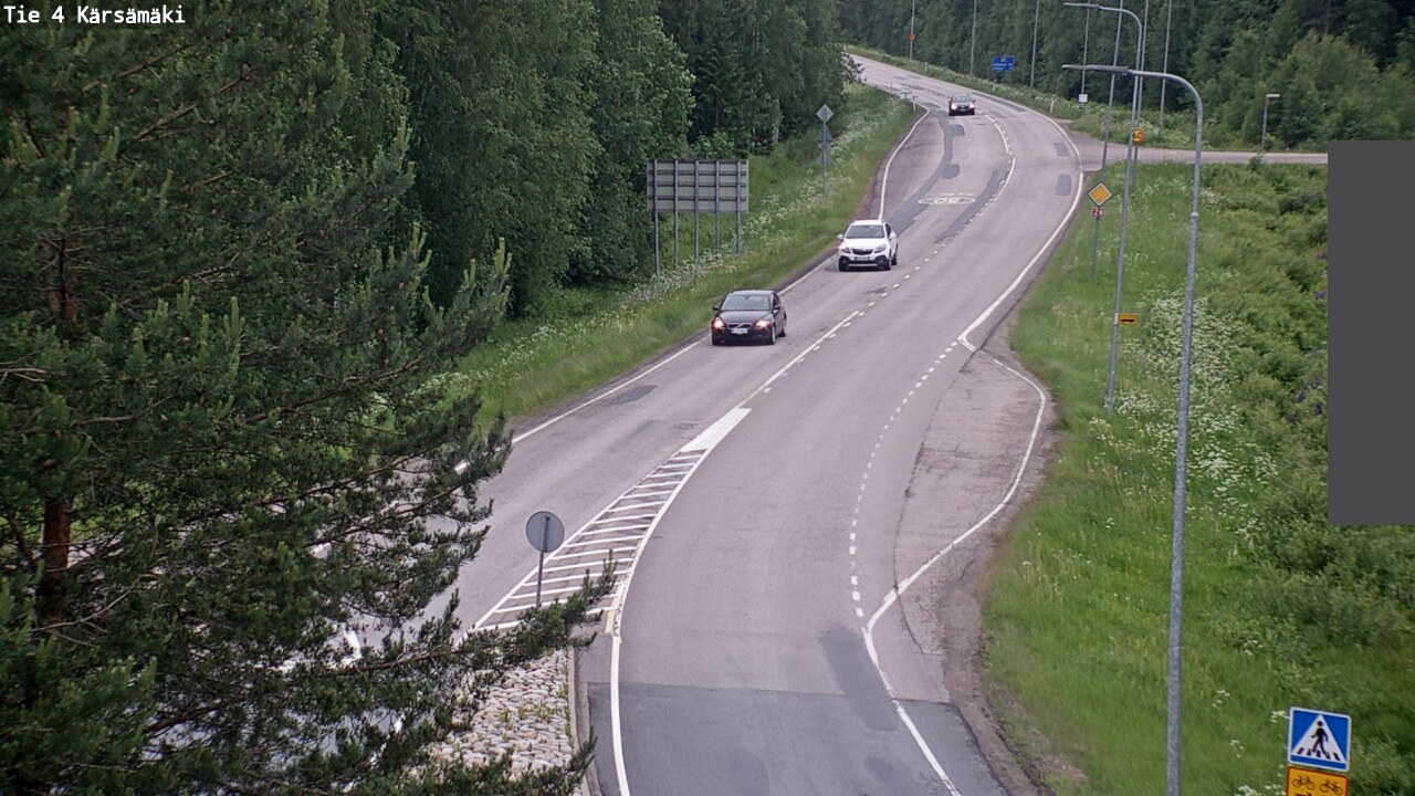 Weather Camera Image Road 4 Kärsämäki, Kärsämäki, Pohjois-Pohjanmaa
