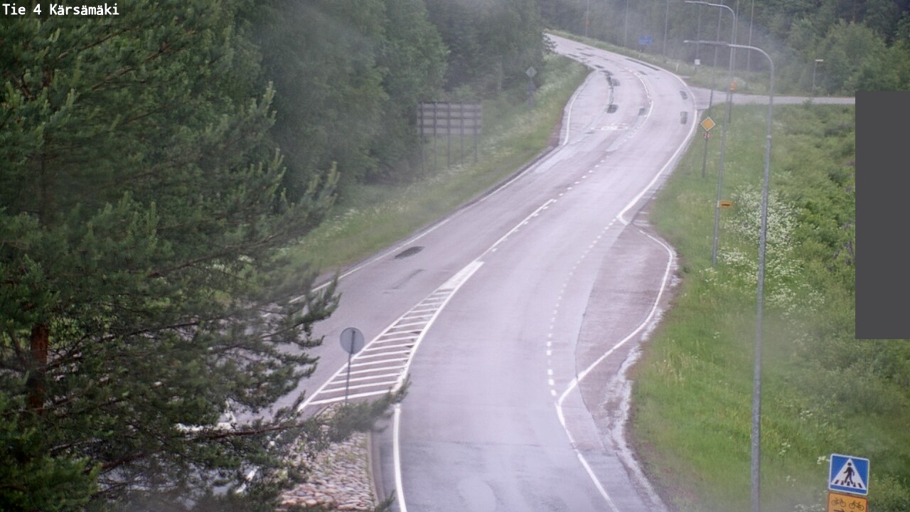 Weather Camera Image Väg 4 Kärsämäki, Kärsämäki, Pohjois-Pohjanmaa