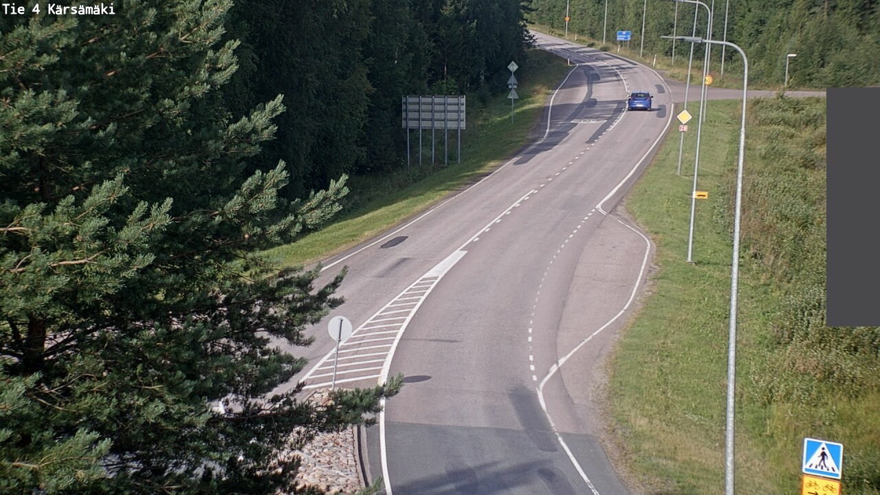 Weather Camera Image Road 4 Kärsämäki, Kärsämäki, Pohjois-Pohjanmaa