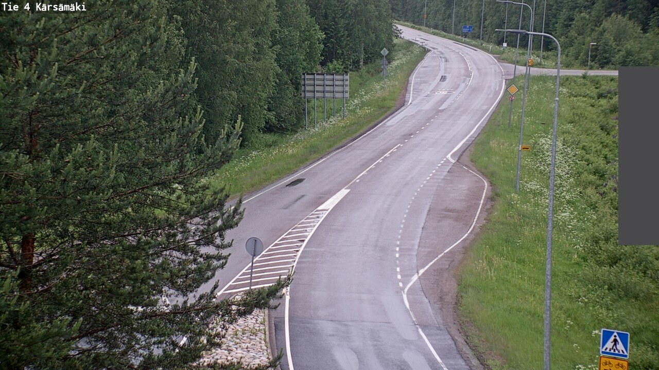 Weather Camera Image Väg 4 Kärsämäki, Kärsämäki, Pohjois-Pohjanmaa