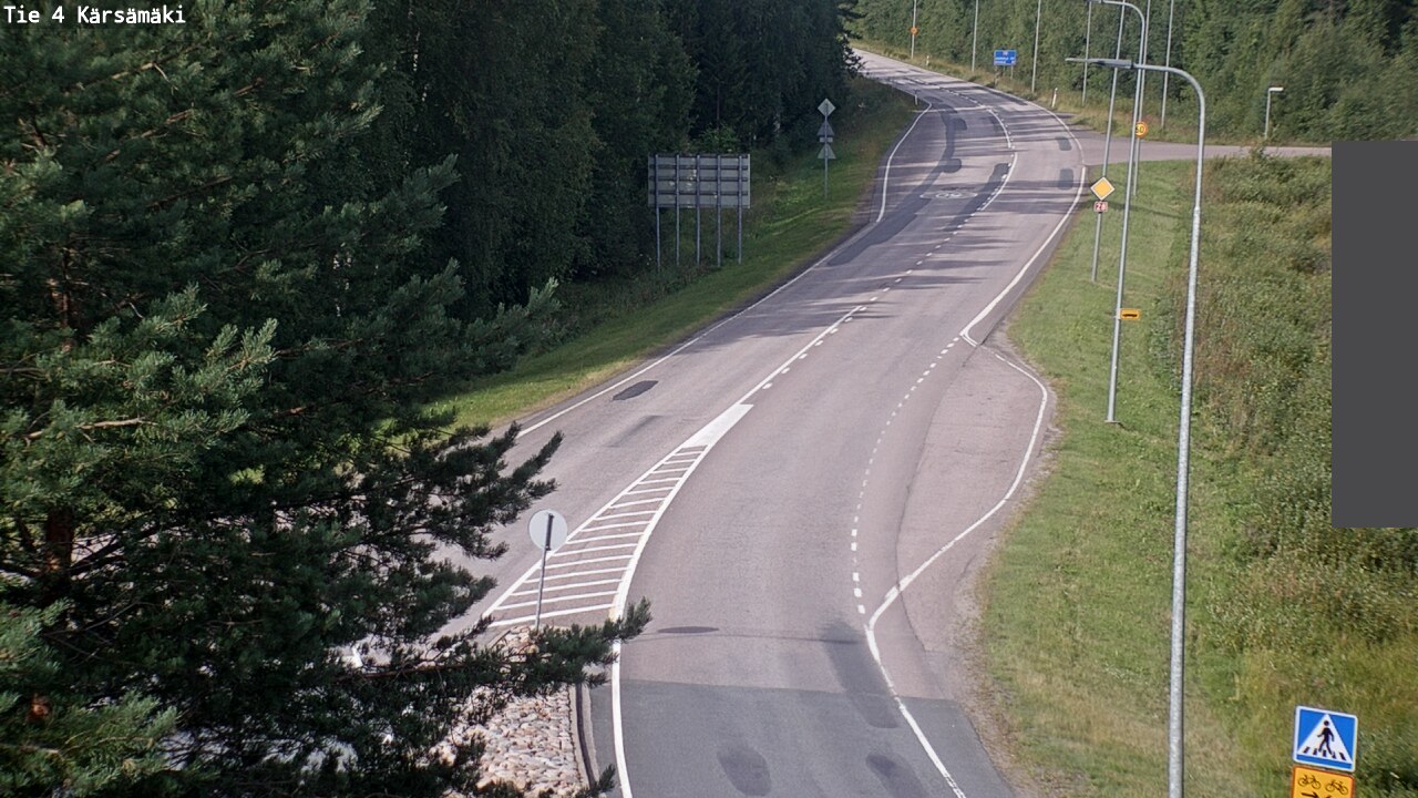 Weather Camera Image Road 4 Kärsämäki, Kärsämäki, Pohjois-Pohjanmaa