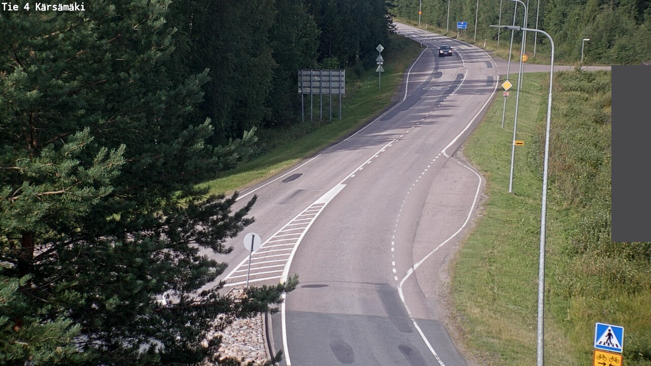 Weather Camera Image Road 4 Kärsämäki, Kärsämäki, Pohjois-Pohjanmaa