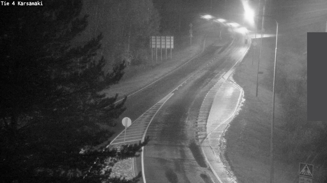 Weather Camera Image Väg 4 Kärsämäki, Kärsämäki, Pohjois-Pohjanmaa