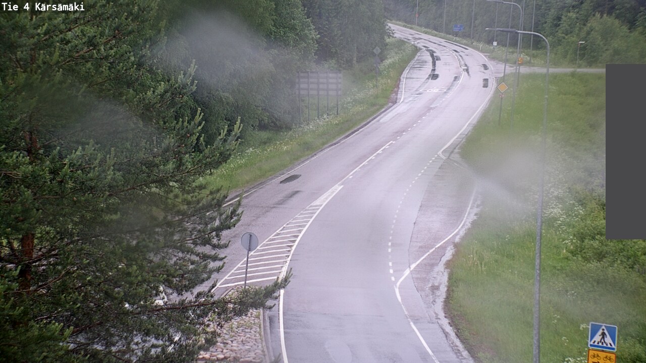 Weather Camera Image Väg 4 Kärsämäki, Kärsämäki, Pohjois-Pohjanmaa