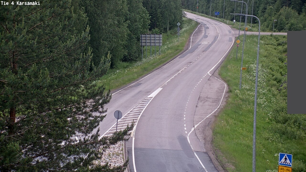Weather Camera Image Road 4 Kärsämäki, Kärsämäki, Pohjois-Pohjanmaa