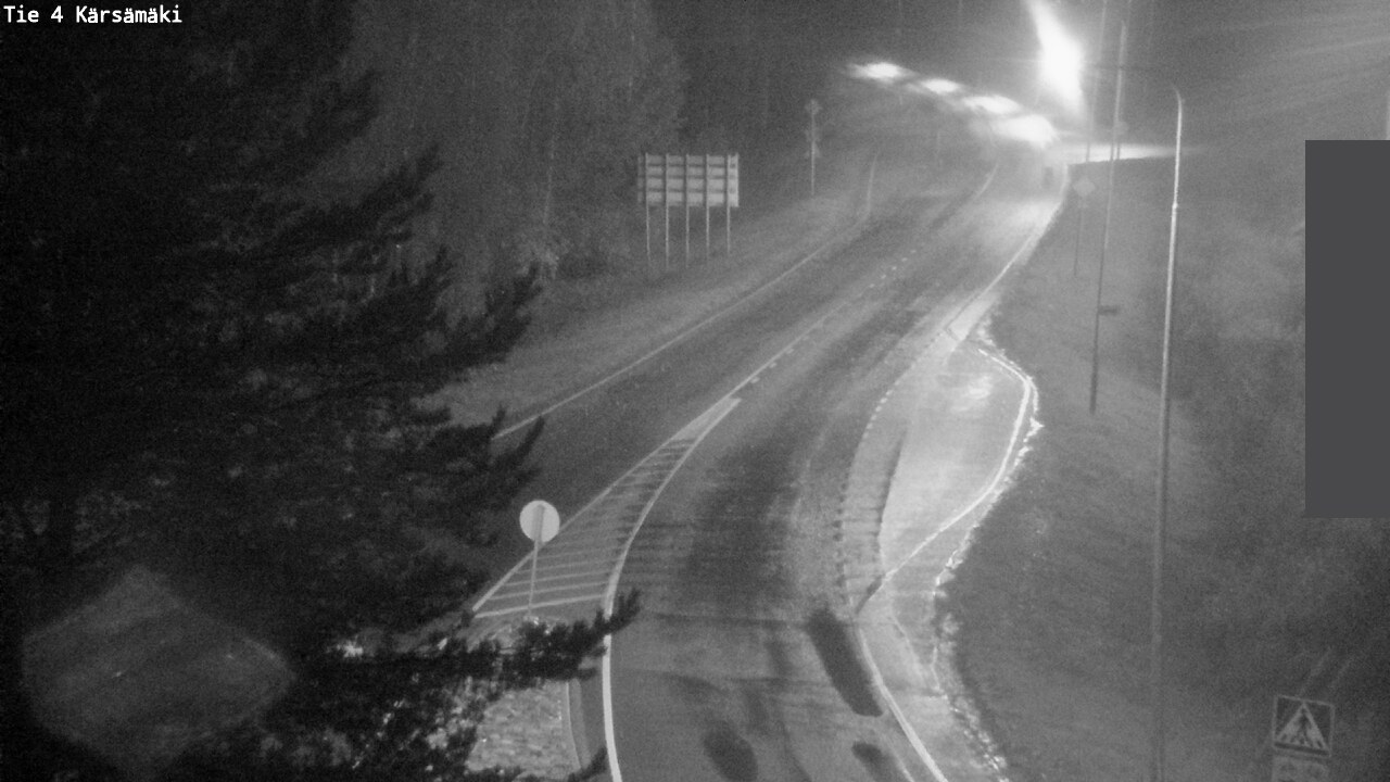 Weather Camera Image Väg 4 Kärsämäki, Kärsämäki, Pohjois-Pohjanmaa