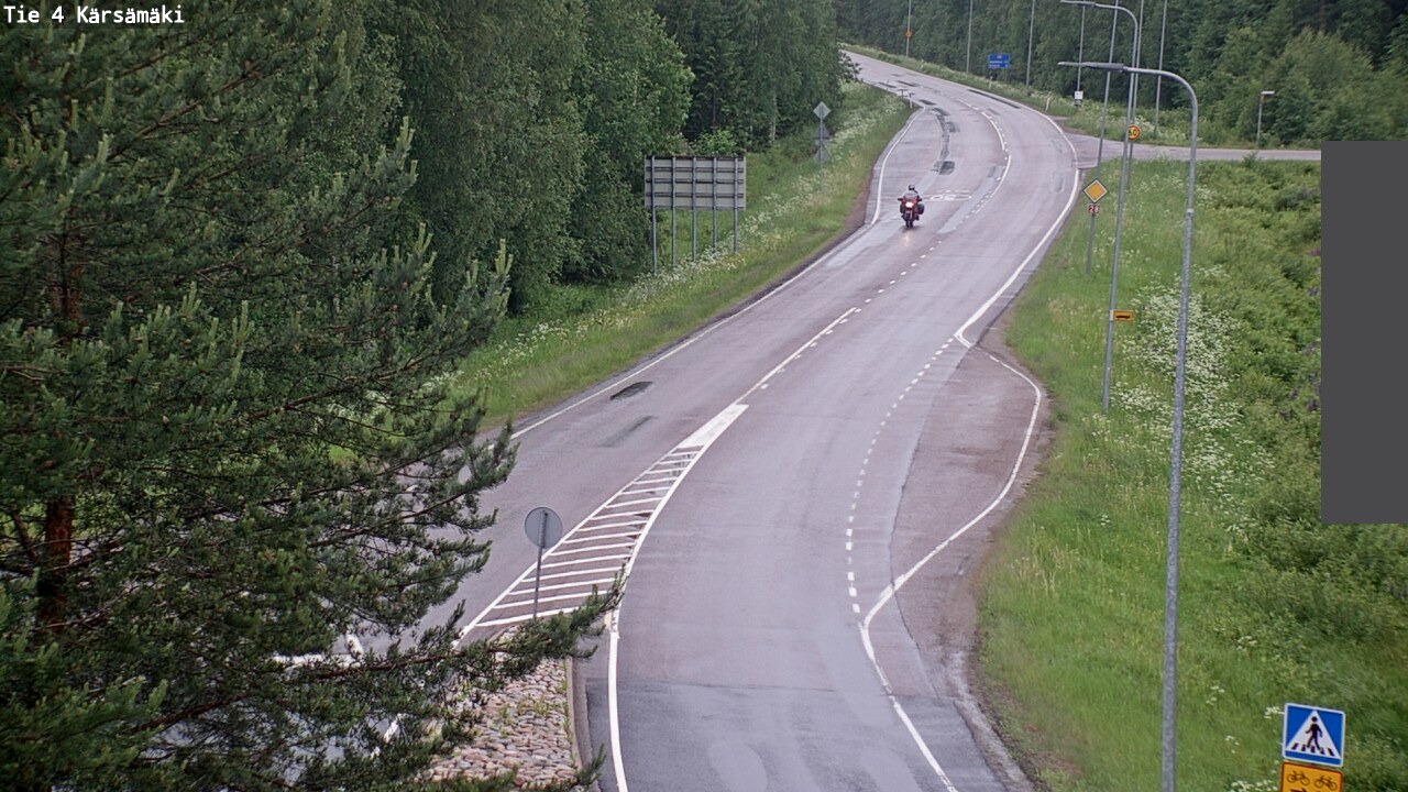 Weather Camera Image Väg 4 Kärsämäki, Kärsämäki, Pohjois-Pohjanmaa