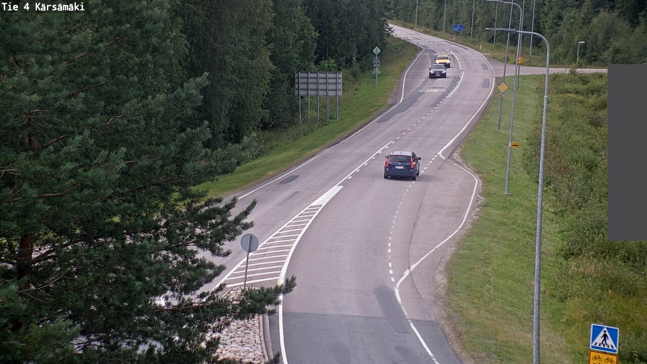 Weather Camera Image Väg 4 Kärsämäki, Kärsämäki, Pohjois-Pohjanmaa