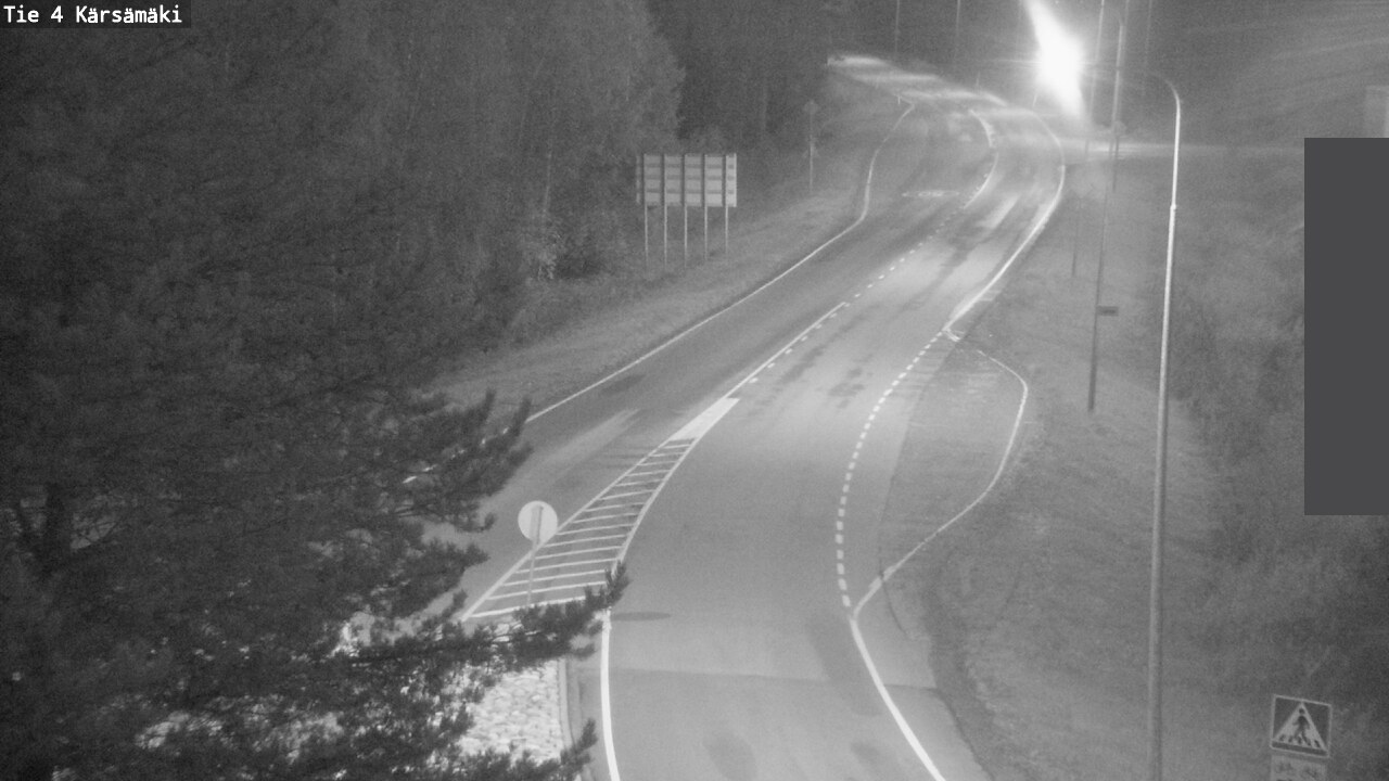 Weather Camera Image Väg 4 Kärsämäki, Kärsämäki, Pohjois-Pohjanmaa