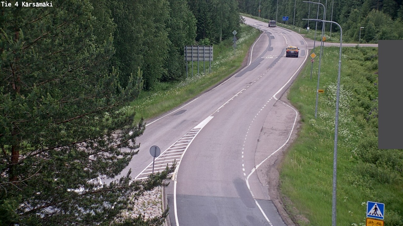Weather Camera Image Road 4 Kärsämäki, Kärsämäki, Pohjois-Pohjanmaa