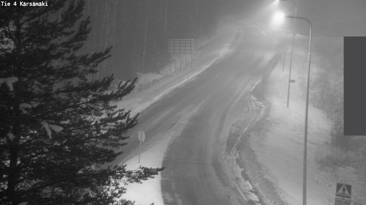 Weather Camera Image Väg 4 Kärsämäki, Kärsämäki, Pohjois-Pohjanmaa