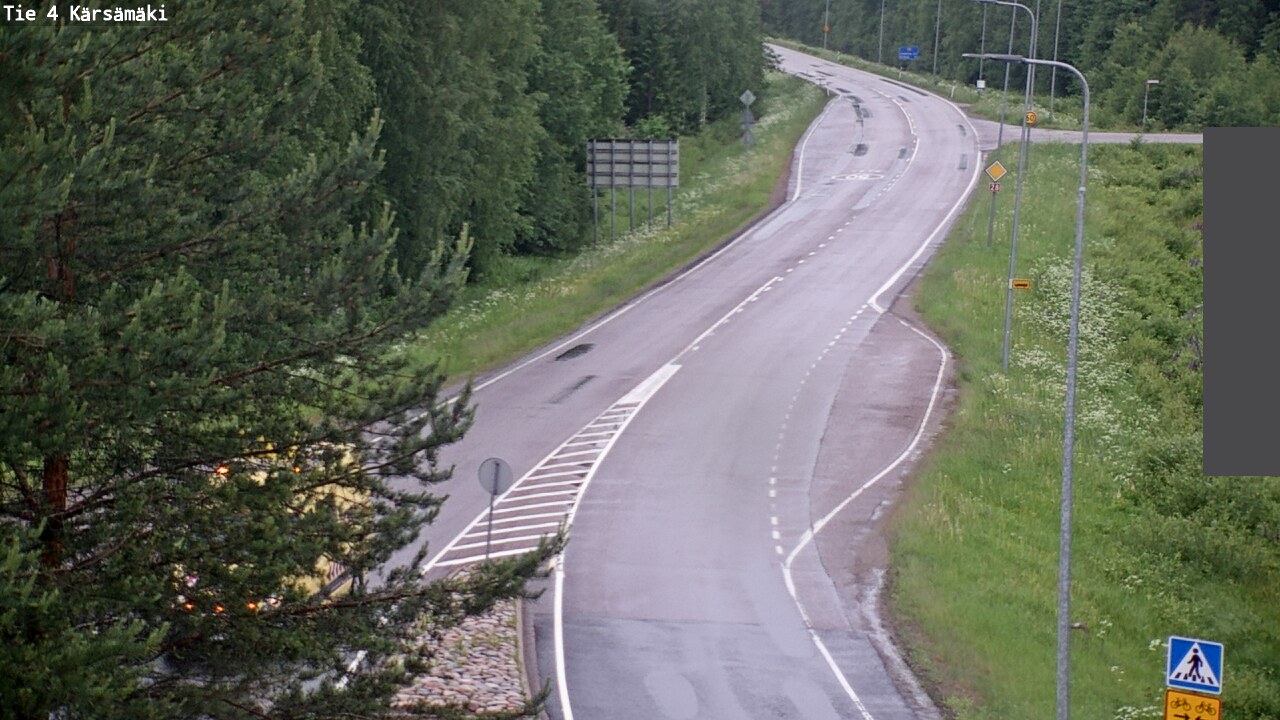 Weather Camera Image Väg 4 Kärsämäki, Kärsämäki, Pohjois-Pohjanmaa