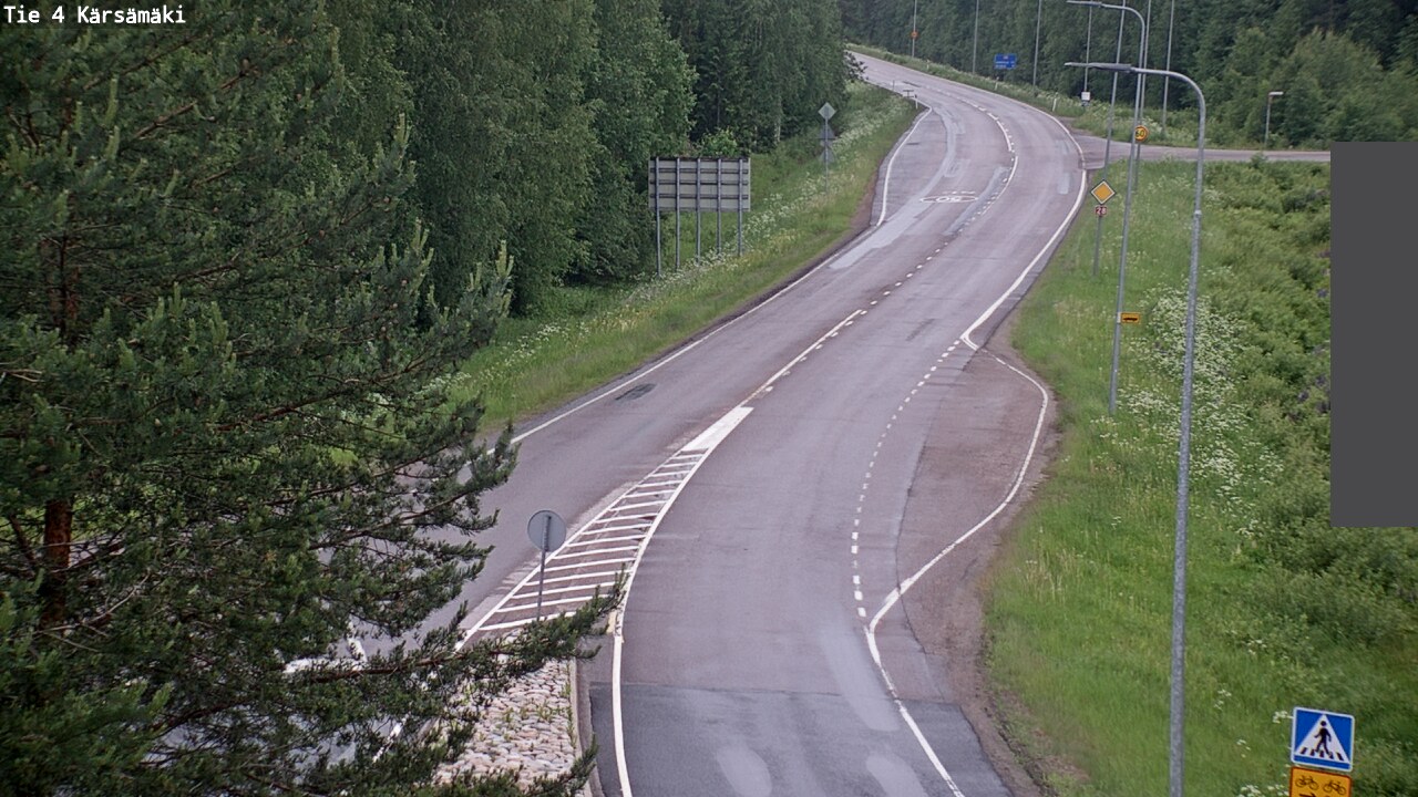 Weather Camera Image Väg 4 Kärsämäki, Kärsämäki, Pohjois-Pohjanmaa