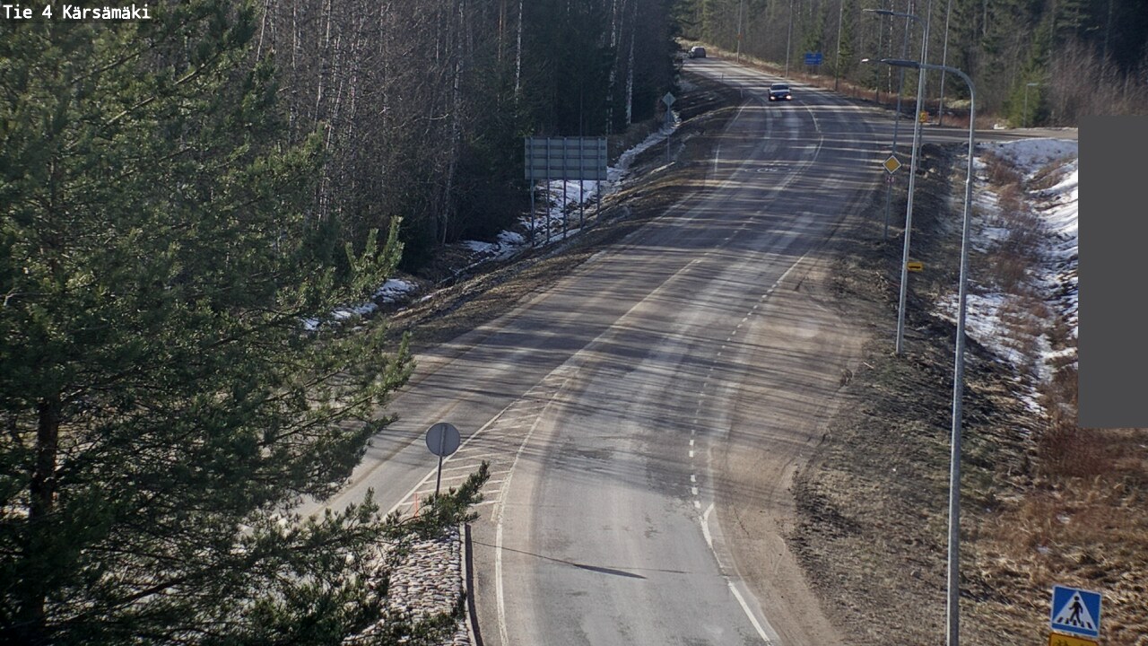 Weather Camera Image Road 4 Kärsämäki, Kärsämäki, Pohjois-Pohjanmaa
