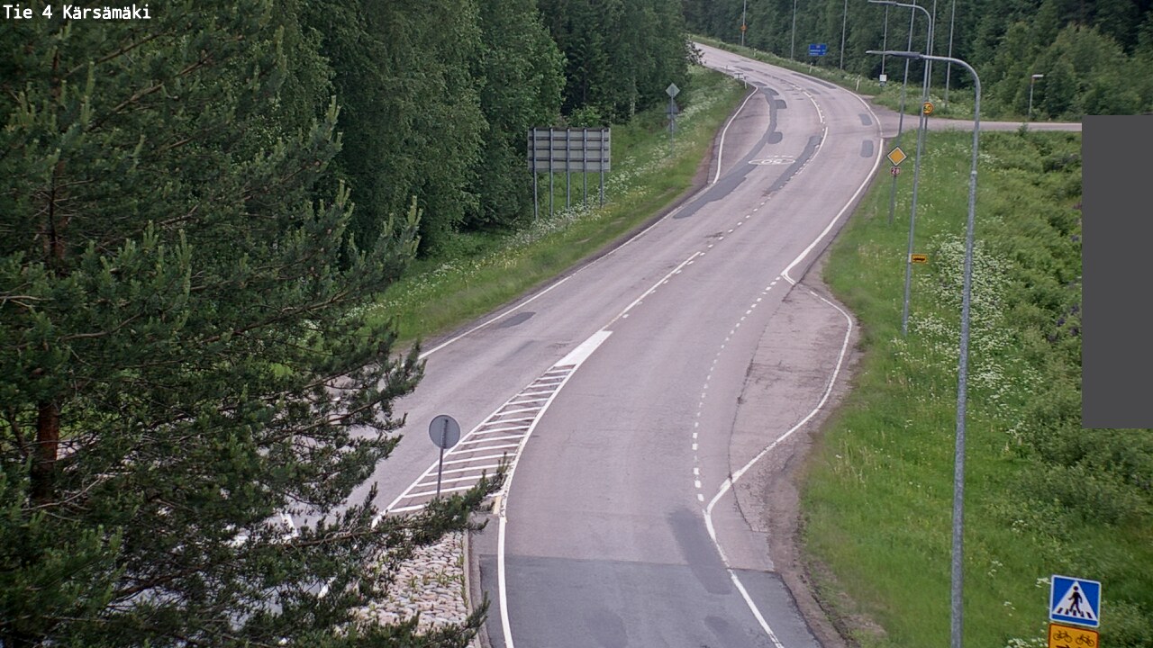 Weather Camera Image Road 4 Kärsämäki, Kärsämäki, Pohjois-Pohjanmaa