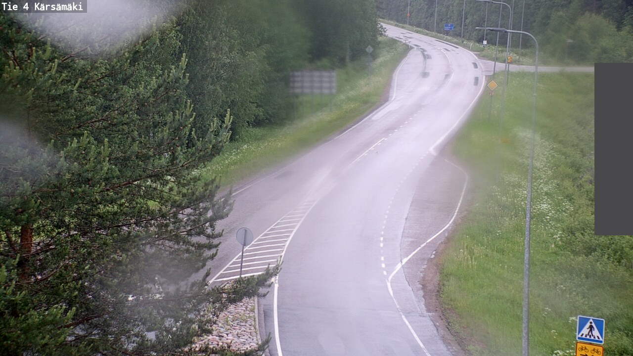 Weather Camera Image Väg 4 Kärsämäki, Kärsämäki, Pohjois-Pohjanmaa