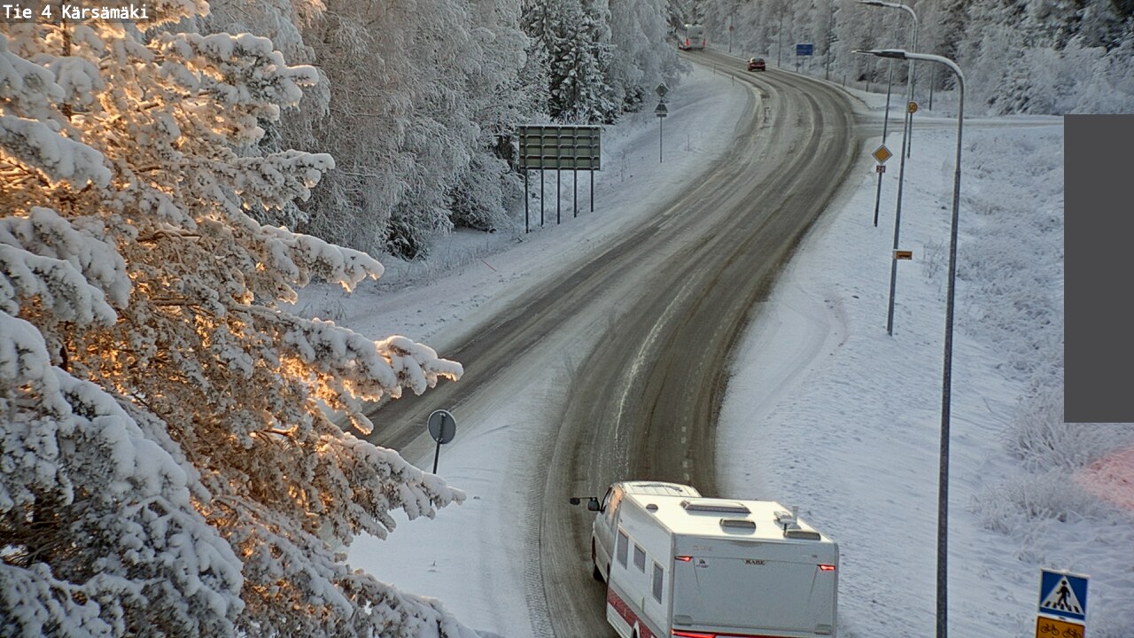 Weather Camera Image Road 4 Kärsämäki, Kärsämäki, Pohjois-Pohjanmaa