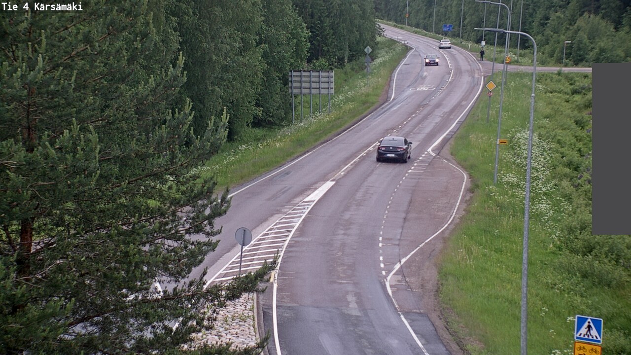 Weather Camera Image Väg 4 Kärsämäki, Kärsämäki, Pohjois-Pohjanmaa