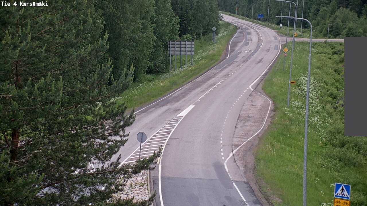 Weather Camera Image Väg 4 Kärsämäki, Kärsämäki, Pohjois-Pohjanmaa