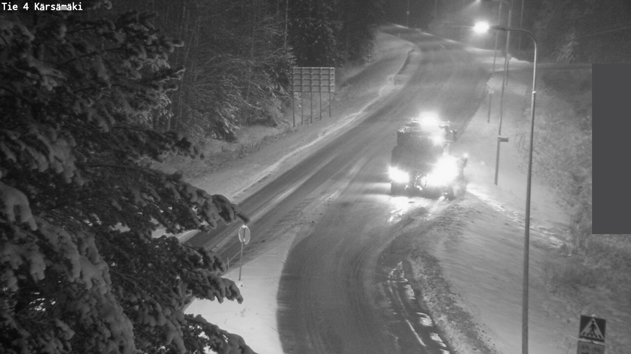 Weather Camera Image Road 4 Kärsämäki, Kärsämäki, Pohjois-Pohjanmaa