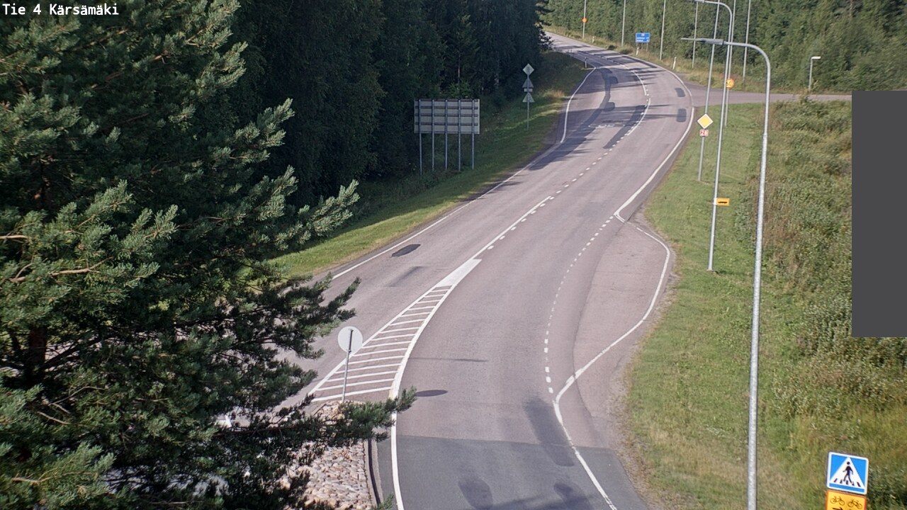 Weather Camera Image Road 4 Kärsämäki, Kärsämäki, Pohjois-Pohjanmaa