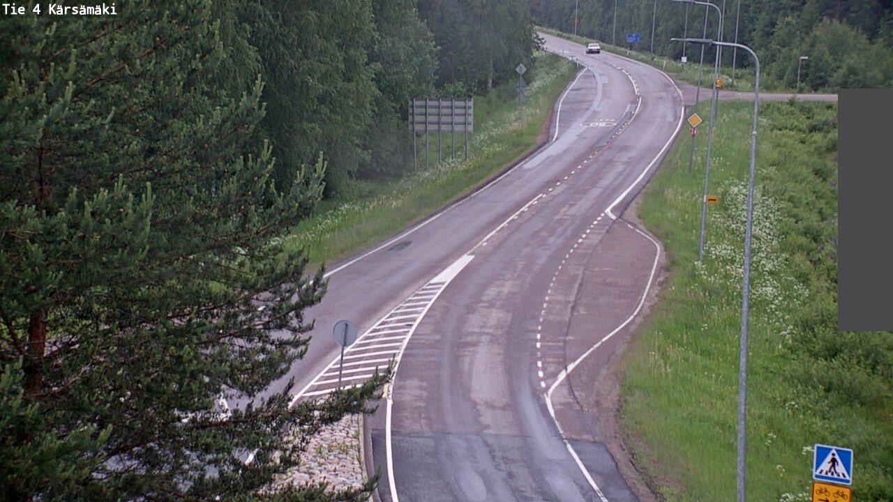 Weather Camera Image Road 4 Kärsämäki, Kärsämäki, Pohjois-Pohjanmaa