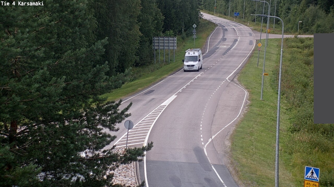 Weather Camera Image Väg 4 Kärsämäki, Kärsämäki, Pohjois-Pohjanmaa
