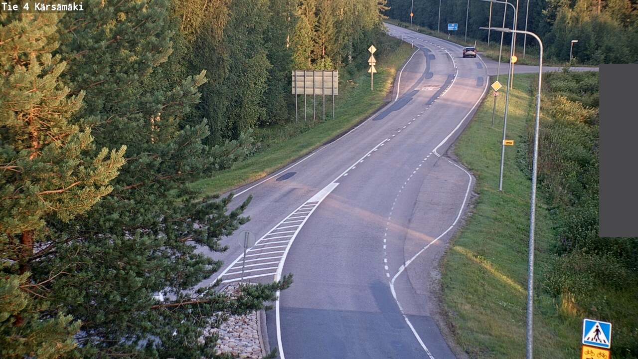 Weather Camera Image Road 4 Kärsämäki, Kärsämäki, Pohjois-Pohjanmaa