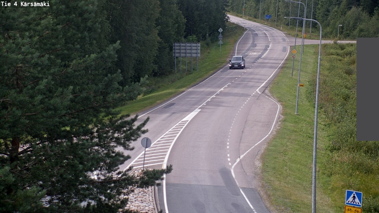 Weather Camera Image Väg 4 Kärsämäki, Kärsämäki, Pohjois-Pohjanmaa